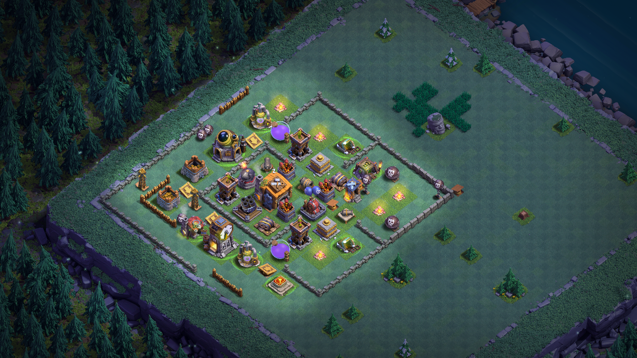 Meilleure Base Maison Des Ouvriers 2 3 4 5 Clash Of Clans Best Base Builder Hall 2 3 4 5 Youtube